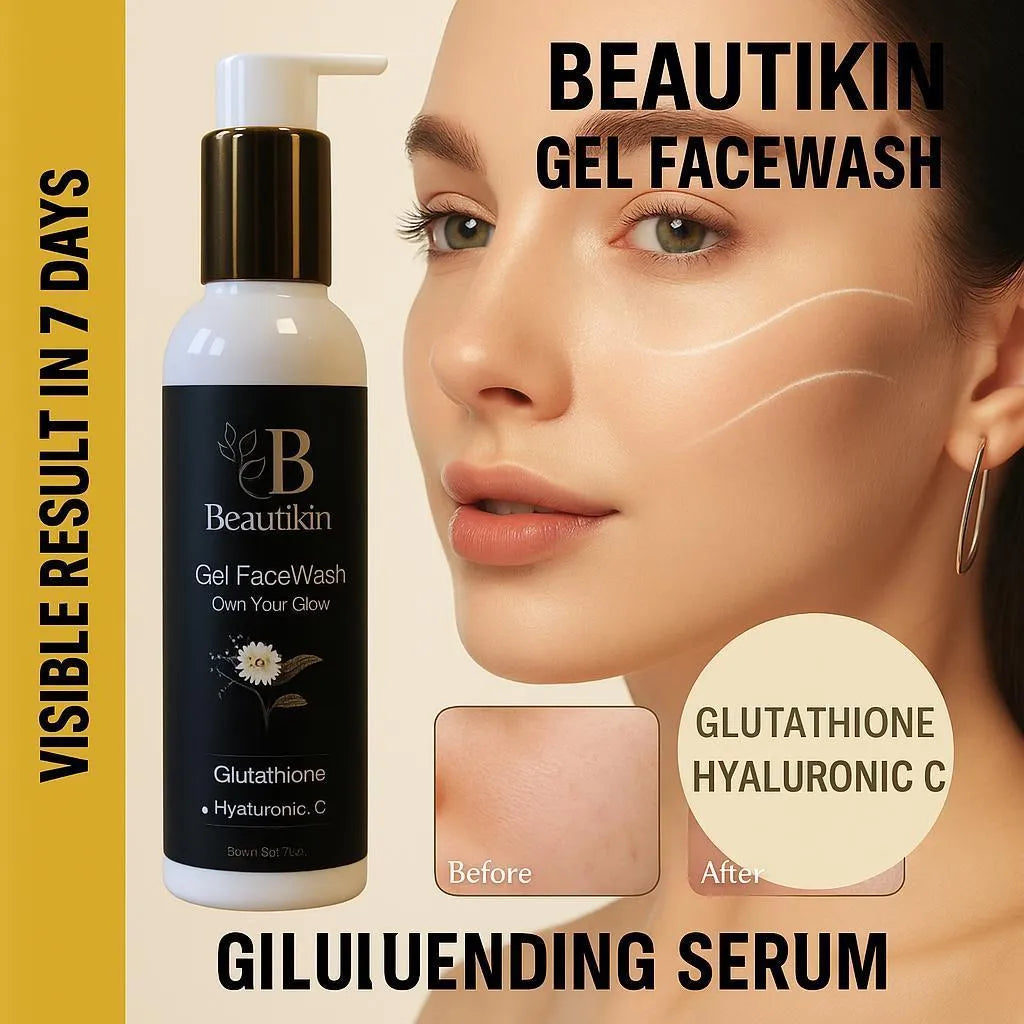 Beautikin Brightening Gel Face Wash Visible Results In 7 Days
